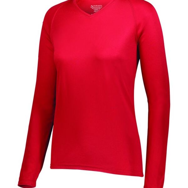 Ladies Attain Wicking Long Sleeve Tee Thumbnail